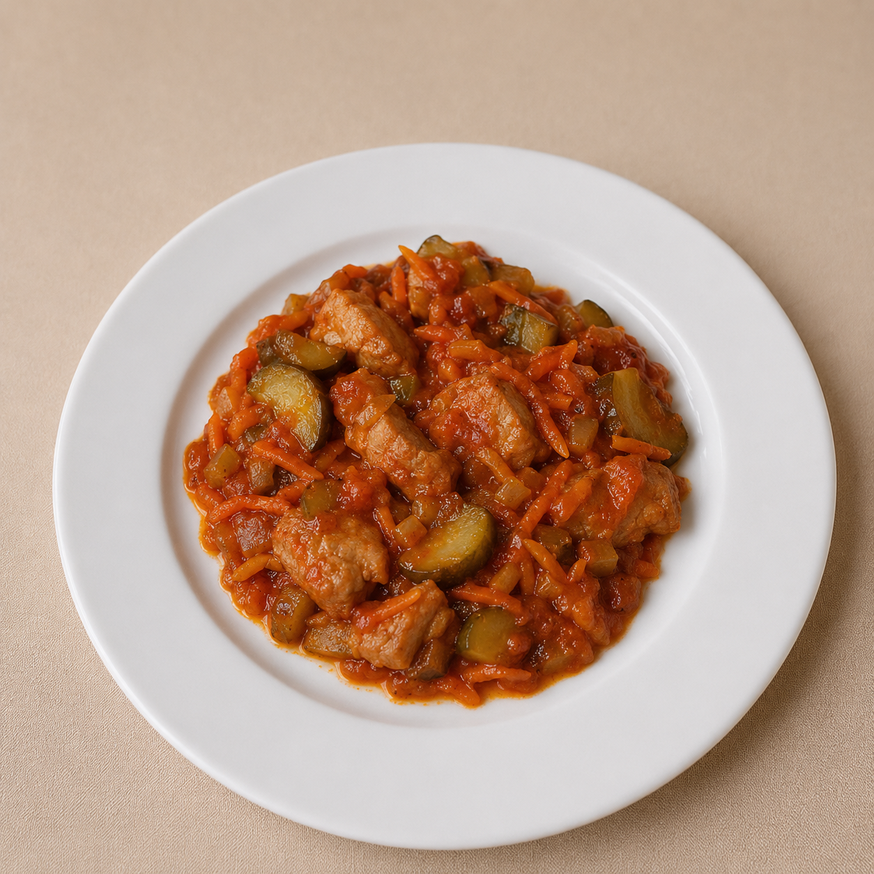 Мясо по-барски